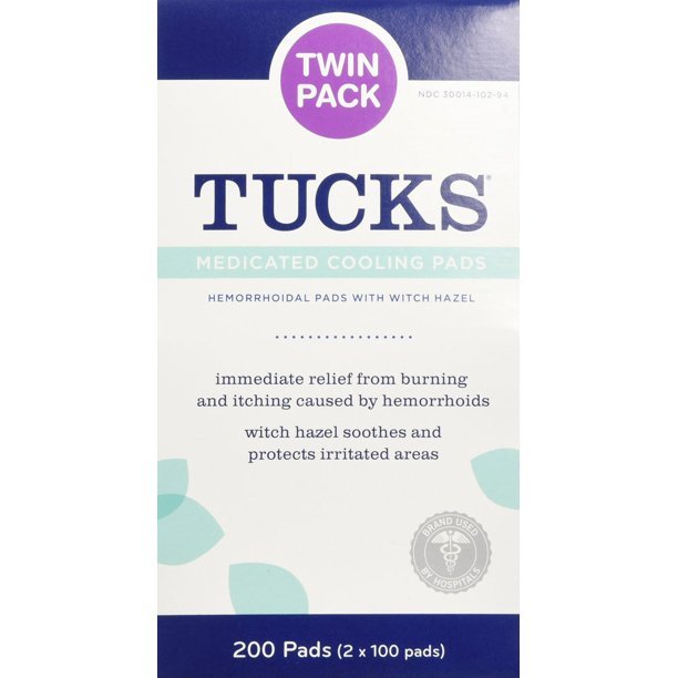 12 PACKS : Tucks Medicated Hemorrhoid Cooling Pads