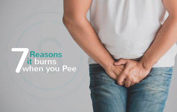7 Reasons why it burns when you pee