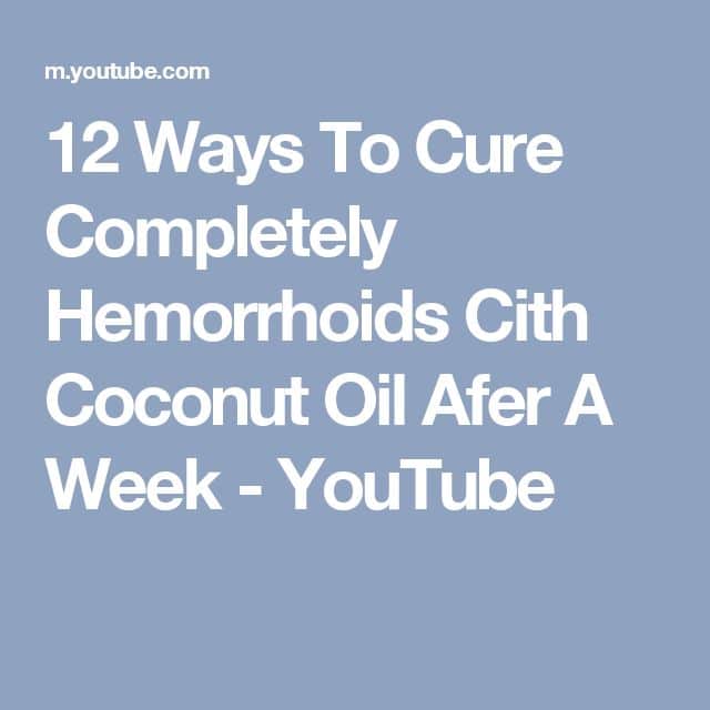 8 best How to get rid of hemeroids images on Pinterest