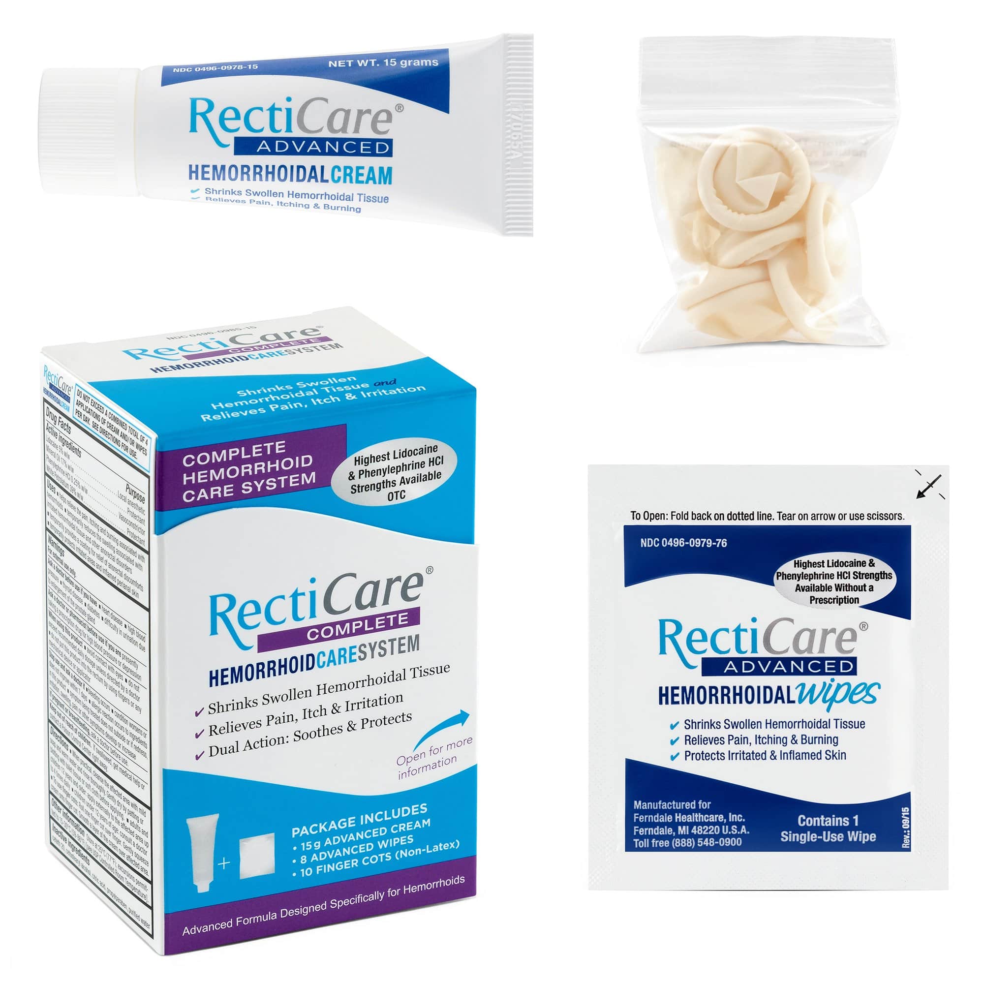 Amazon.com: RectiCare Advanced Hemorrhoidal Cream: Advanced Treatment ...