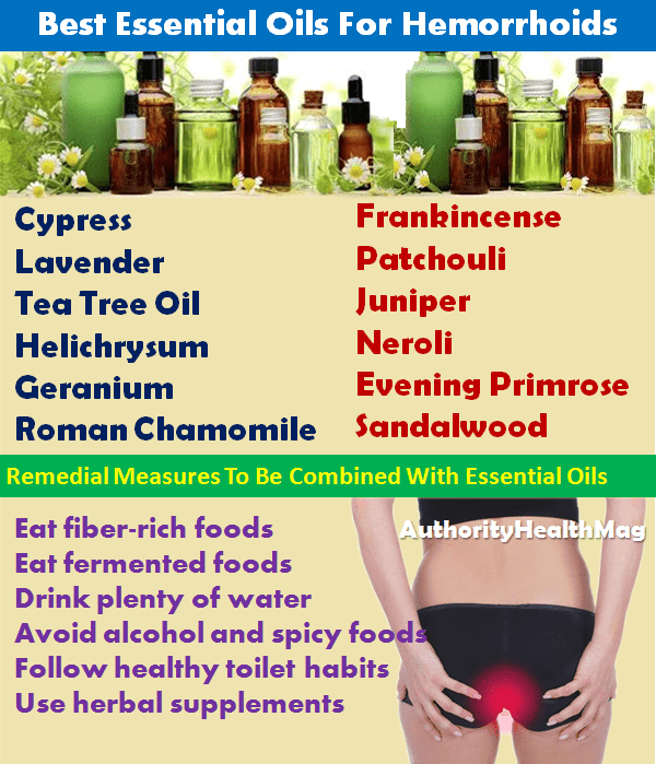 Best Essential Oils For Hemorrhoids And Bleeding