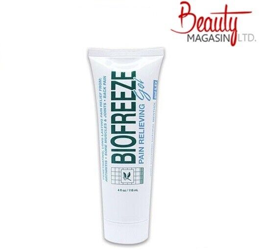 Biofreeze Cold Therapy Pain Relief Gel Tube 4 oz