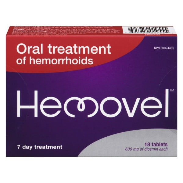 Buy Hemovel Hemorrhoid Treatment Oral Tablet in Canada