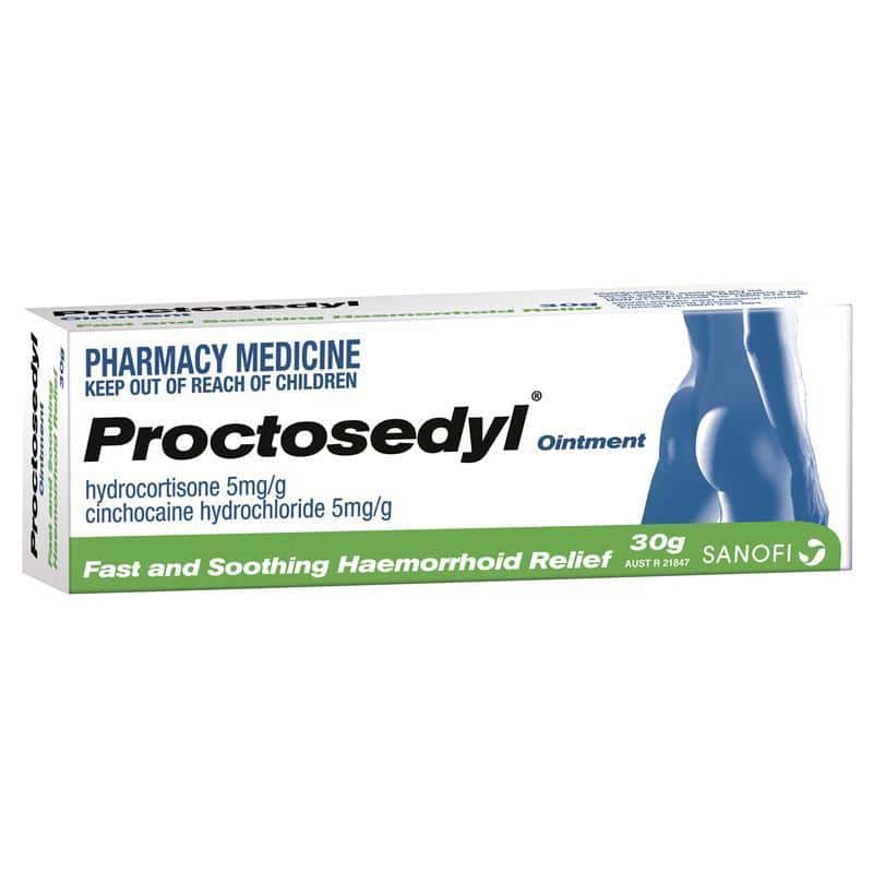 Buy Proctosedyl Ointment 30g Online at Chemist Warehouse®