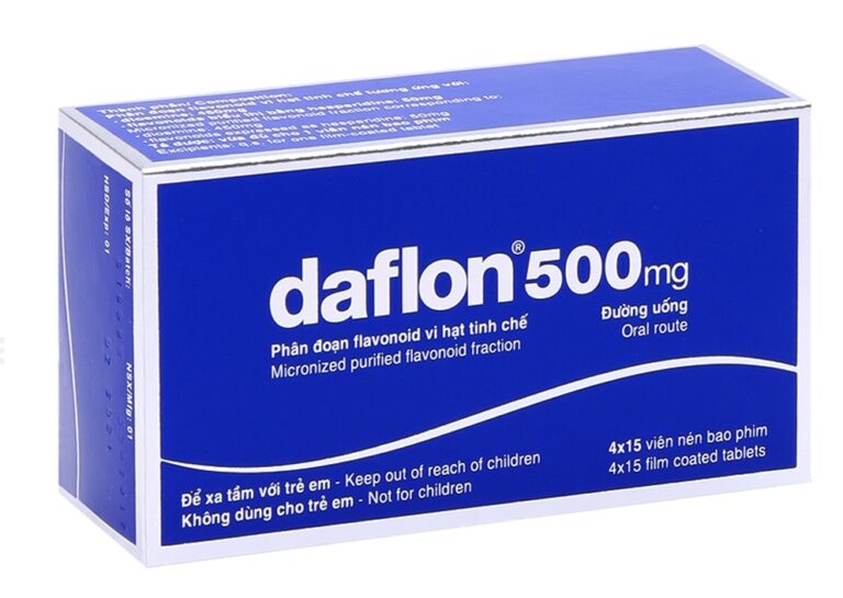 Daflon 500mg â treatment of hemorrhoids (02 boxes = 120 tablets) â Good ...