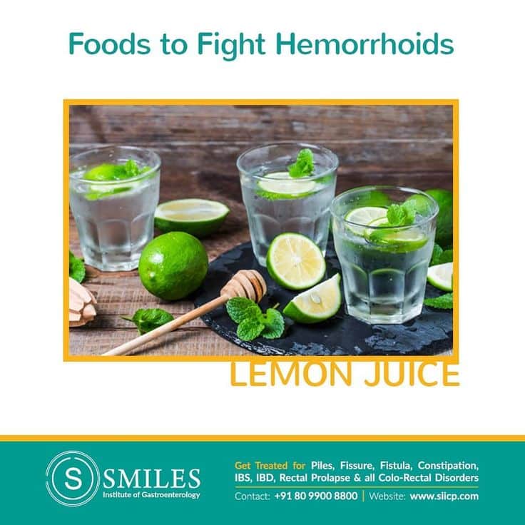 Food to fight Hemorrhoids