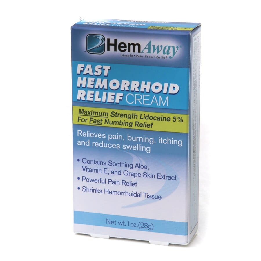 HemAway Fast Hemorrhoid Relief Cream