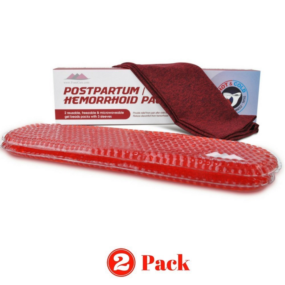 Hemorrhoid and Perineal Gel Bead Ice Pack by FOMI Care