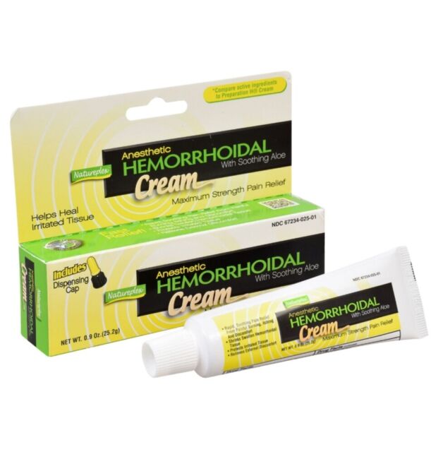 Hemorrhoid Cream Soothing Aloe Relief 0.9oz