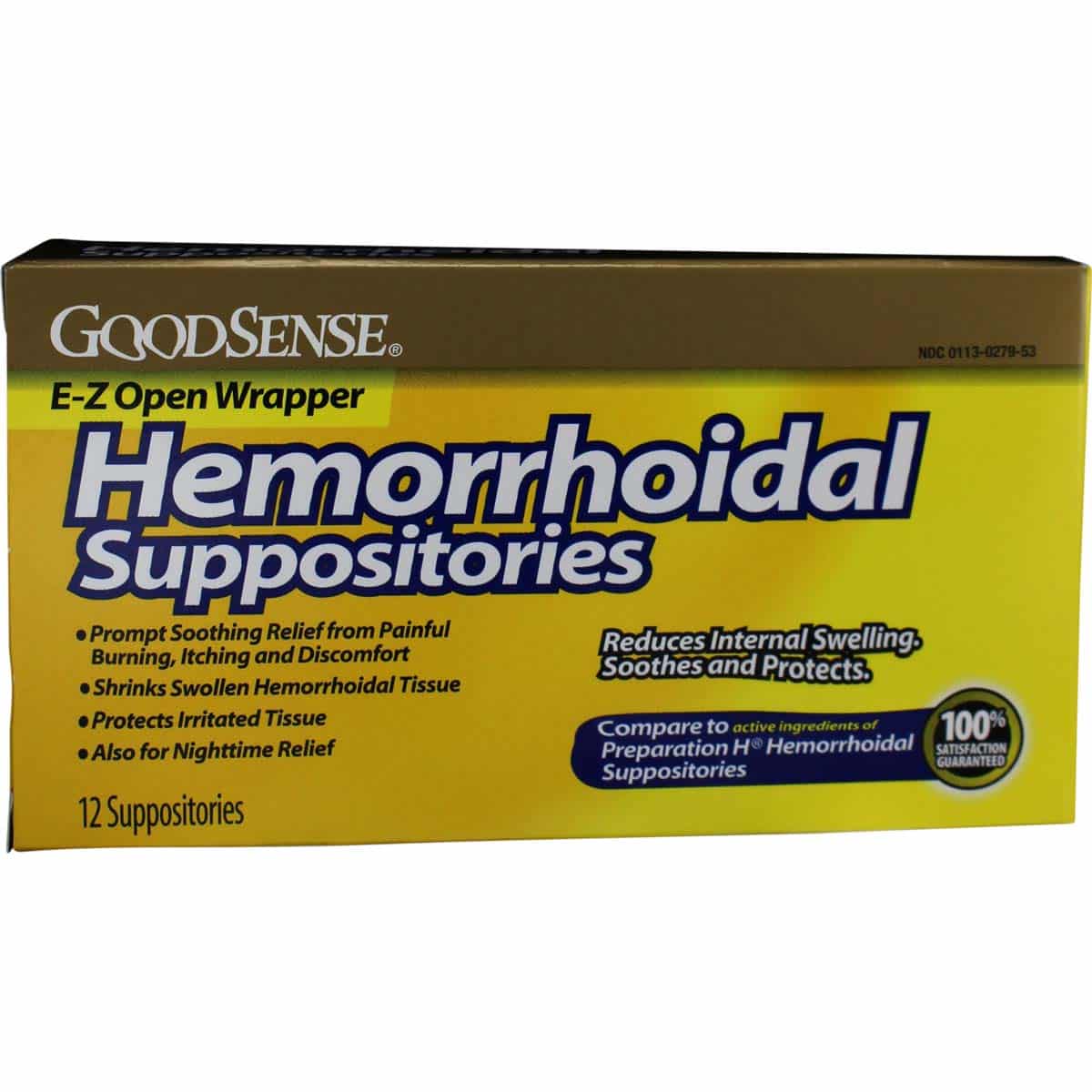 Hemorrhoidal Suppositories w/ E