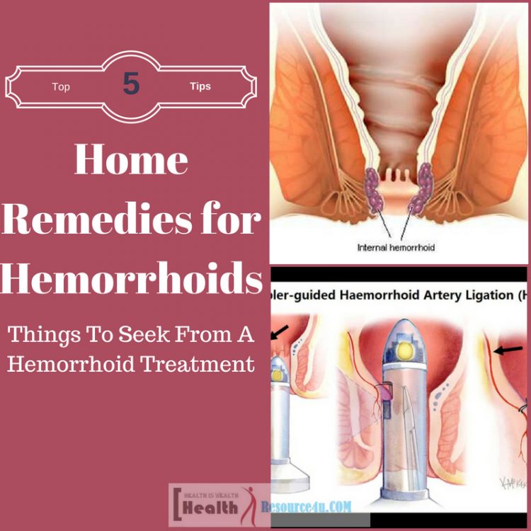 Hemorrhoids Home Treatment