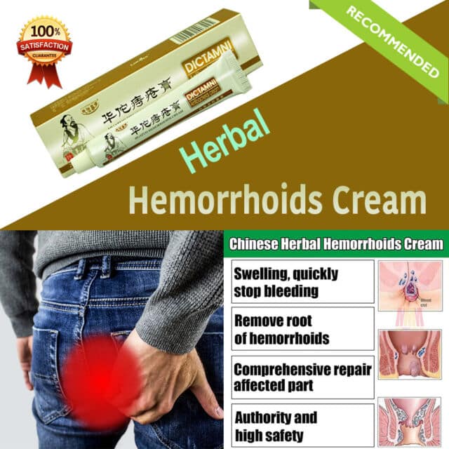 Herbal Hemorrhoids Cream Treatment Relief Piles