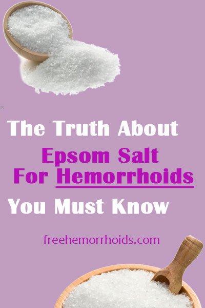 How Much Epsom Salt To Put In Bath For Hemorrhoids