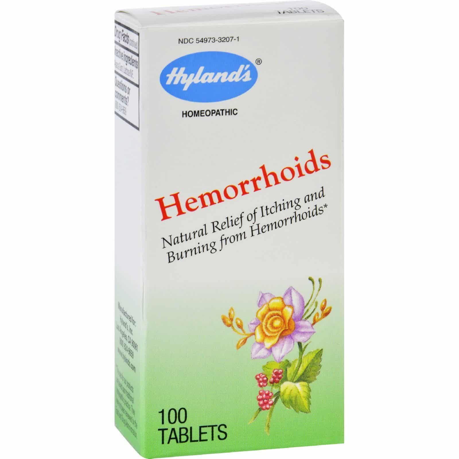 Hylands Homeopathic Hemorrhoid Tablets