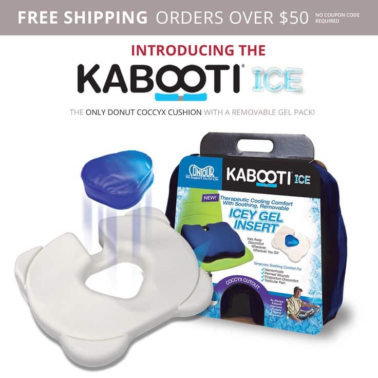 Kabooti Ice Hemorrhoid Relief Cushion