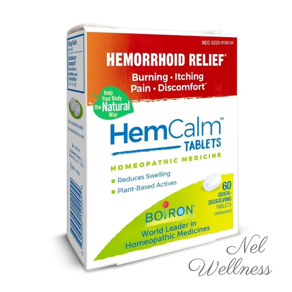 [Made in France] Boiron Hemorrhoid Relief Homeopathic Therapy 60 ...