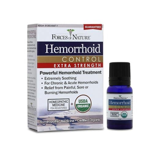 New  Forces Of Nature Organic Hemorrhoid Control  Extra Strength  11 ...