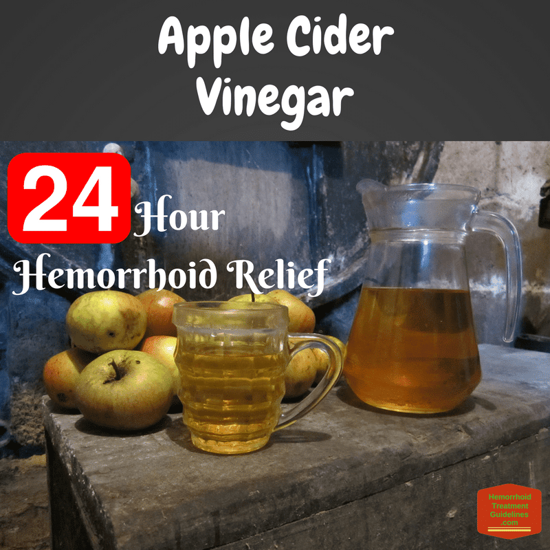 Use apple cider vinegar for fast hemorrhoid relief #hemorrhoidrelief