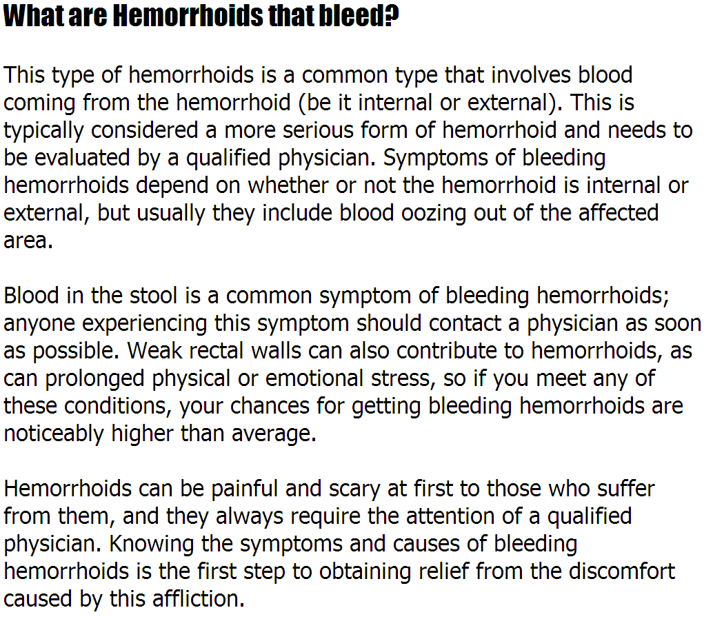 What causes Hemorrhoids